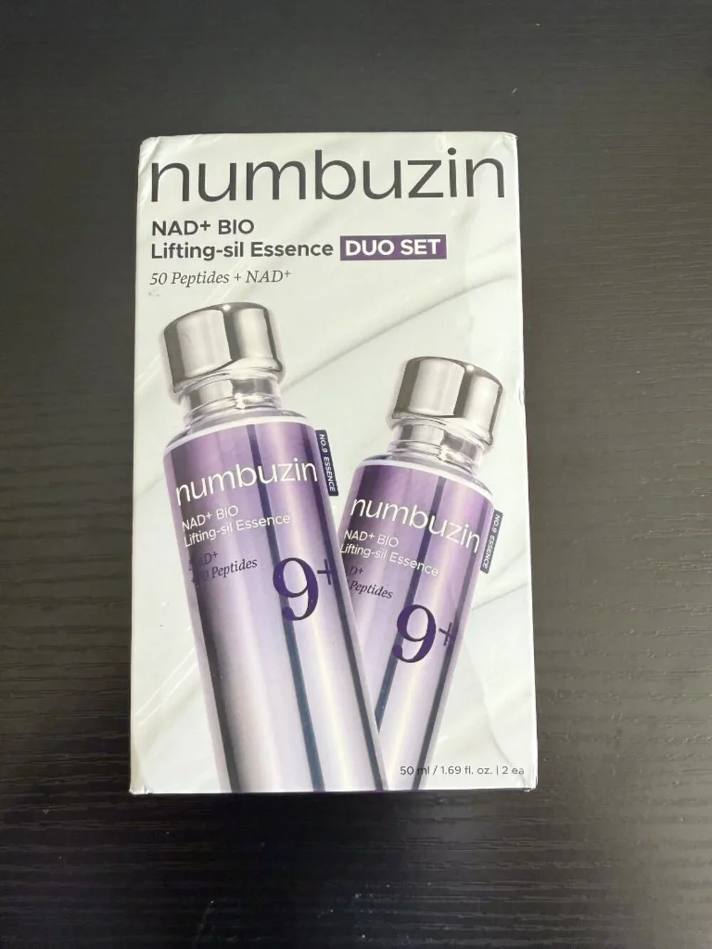 Numbuzin No.9 NAD+ BIO Lifting-sil Essence 50ml x 2 - Anti Aging Serum 2 pack